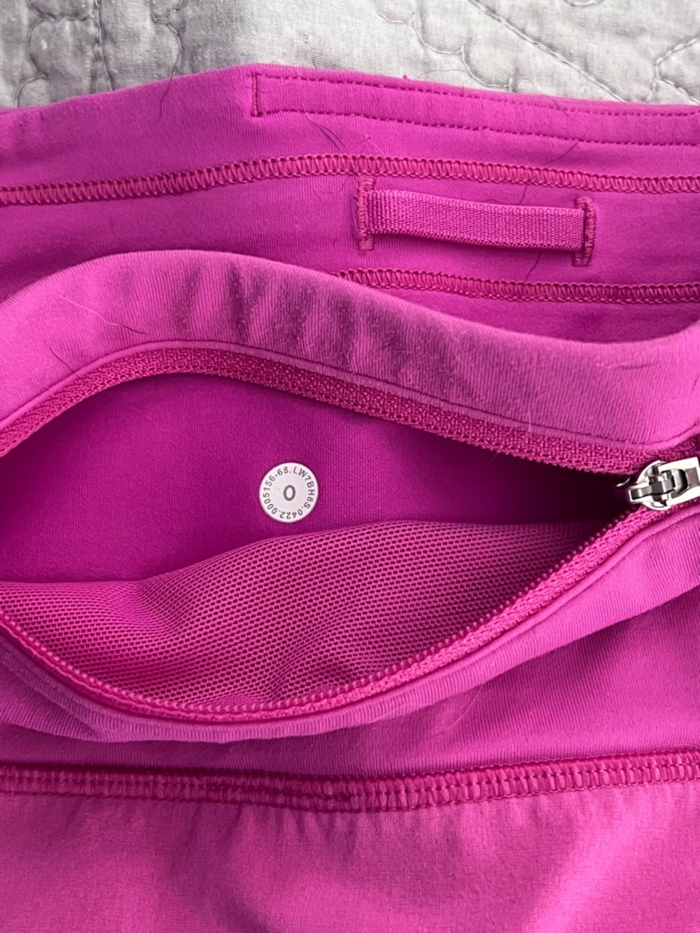 lululemon Speed-ups Hot Pink Athletic Shorts with Built-In Liner - Picture 3 of 4